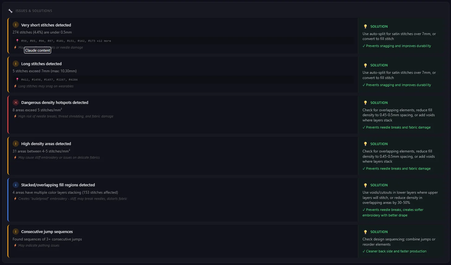 Issues and possible solutions